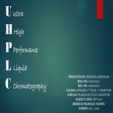 Ultra High Performance Liquid Chromatography.pptx