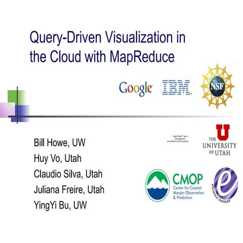 Query-Driven Visualization in the Cloud with MapReduce 