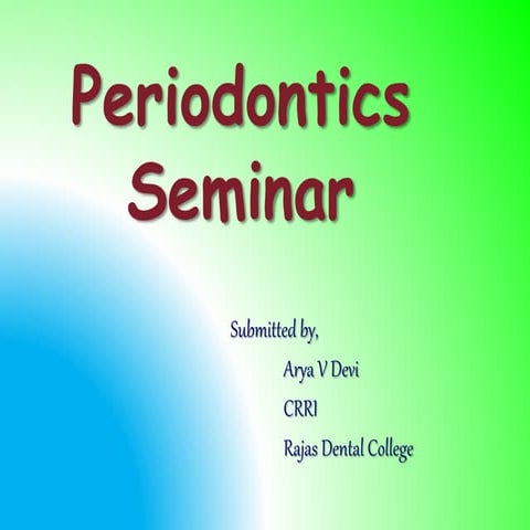 Ultrasonic and sonic instumentation.periodontics