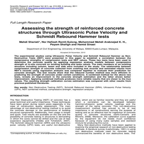 Geophysical Engineering for Building Inspections 