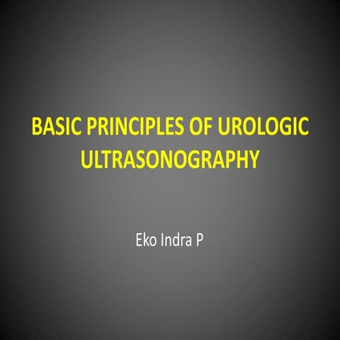 Urologic Ultrasonography