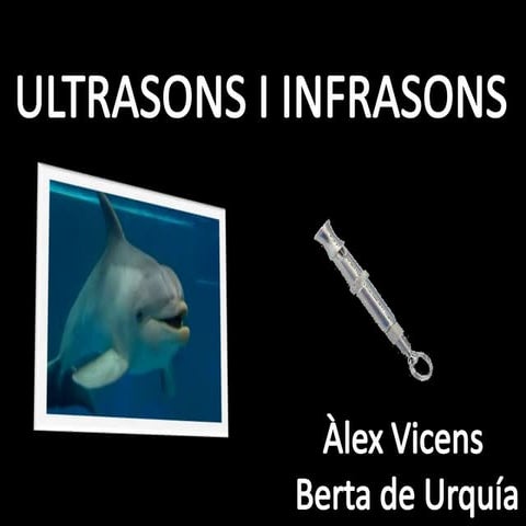 Ultrasons infrasons