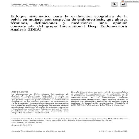 Systematic approach to sonographic evaluation of the pelvis in women español