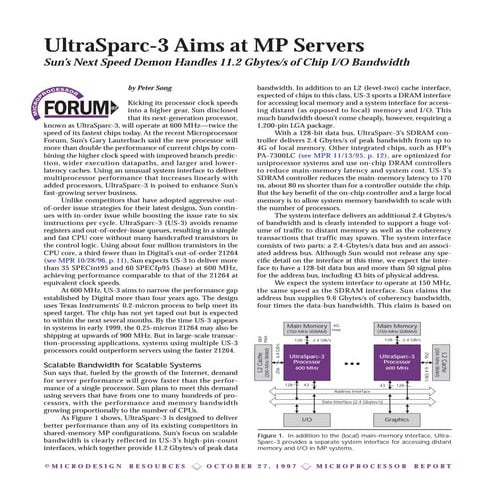 Ultrasparc3 (mpr)