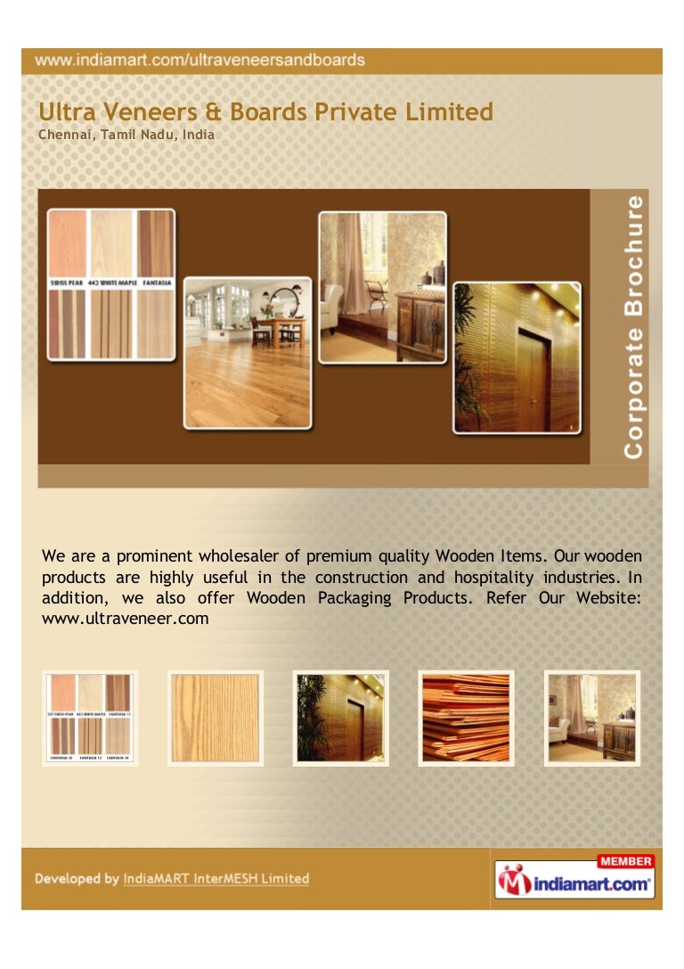 Ultra Veneers & Boards Private Limited, Chennai, Plywood And Flooring