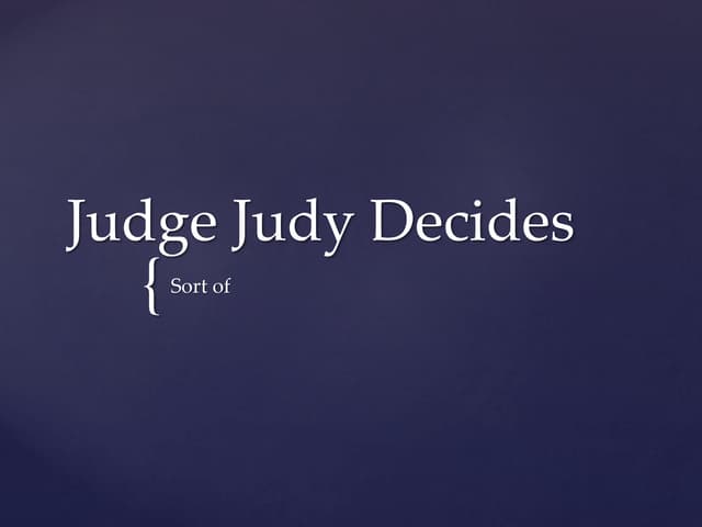 Judge judy spring 2015