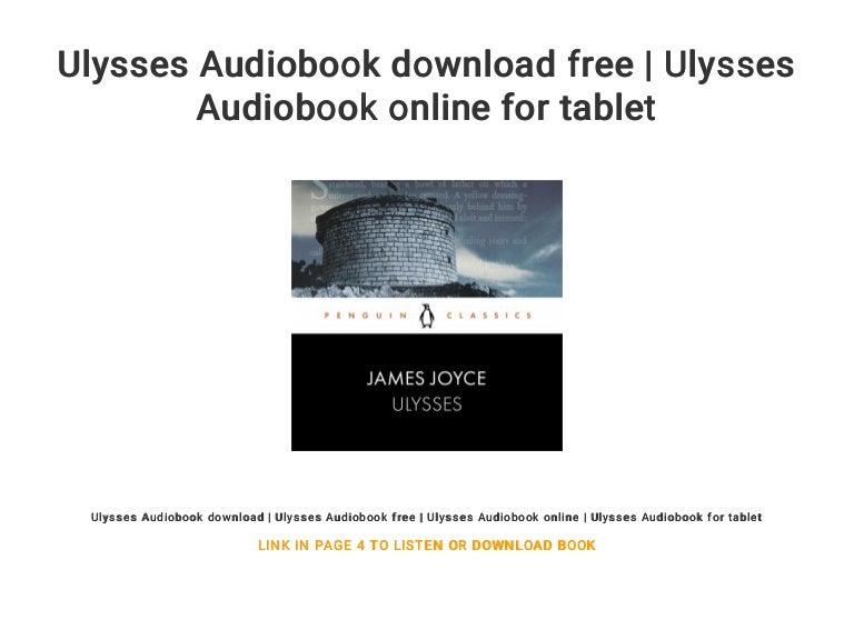 best audio book ulysses