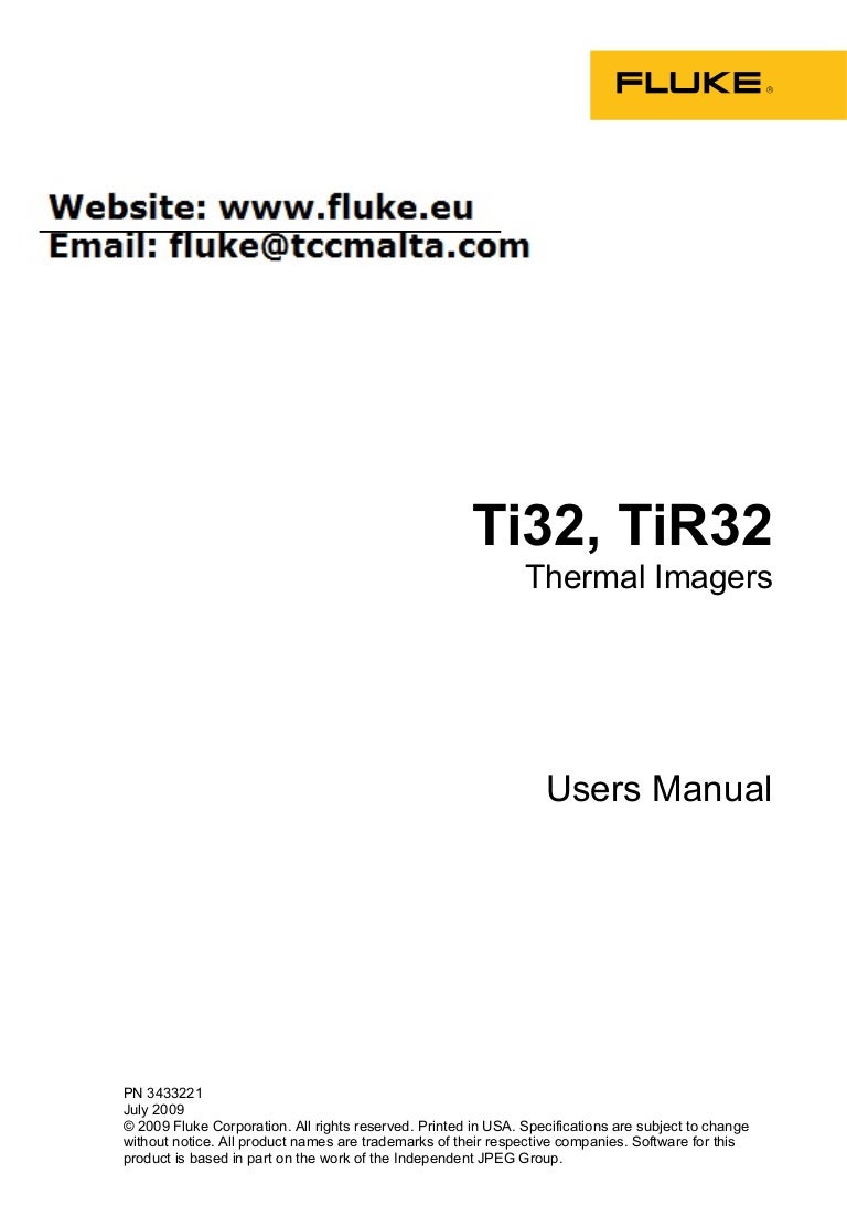 Ti32, TiR32 User Manual
