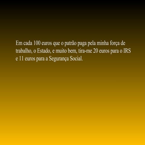 Um Português Contribuinte