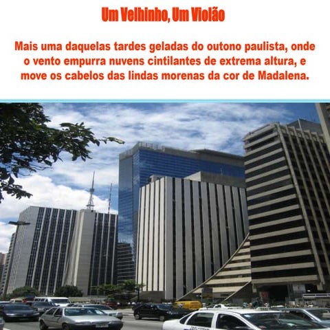 Um velhinho um violao