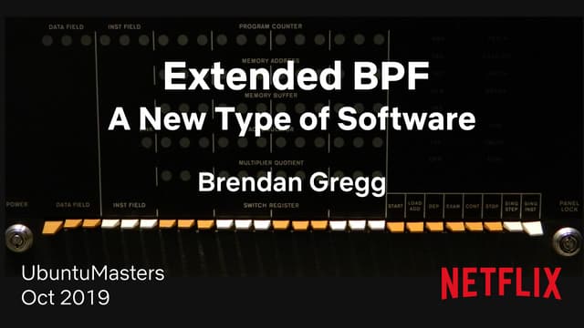 UM2019 Extended BPF: A New Type of Software