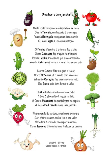 Uma horta bem janota 