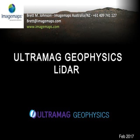 ULTRAGMAG TITAN LITE INTEGRATED UAV LIDAR MAPPING SYSTEM