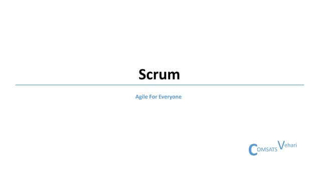 Scrum Methodology well elucidated