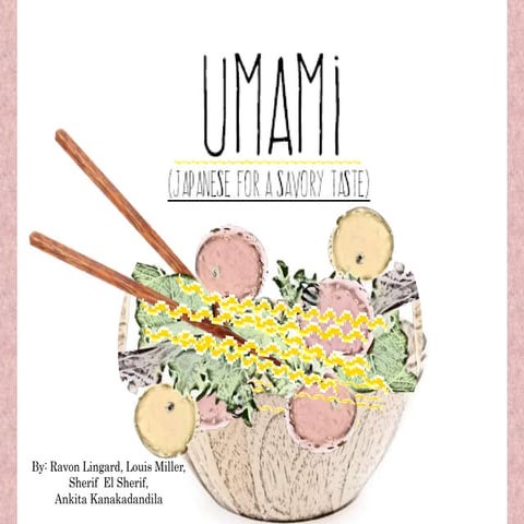 Umami presentation