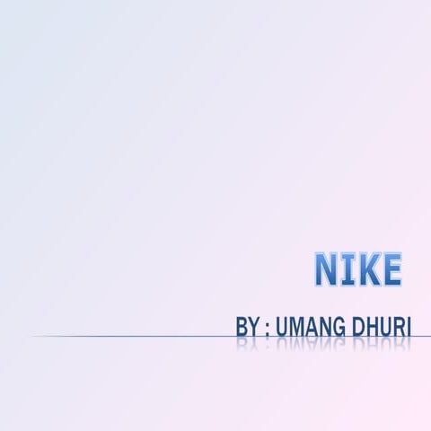 SPORTS BRAND - NIKE