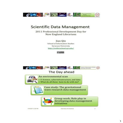 Scientific Data Management