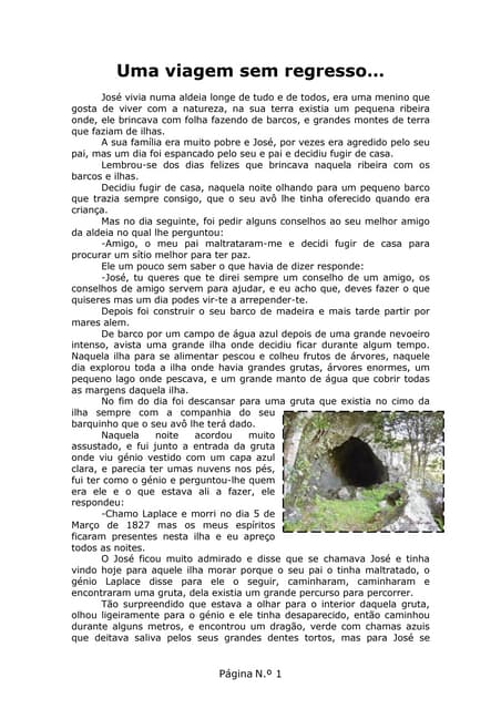 Uma Viagem Sem Regresso