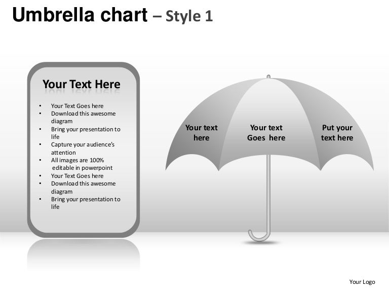 Umbrella Chart Powerpoint