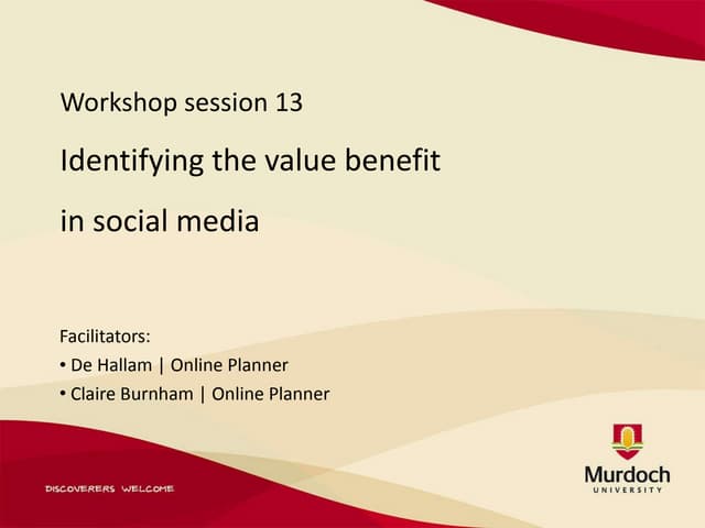 Umcd conference opening slides slideshare version