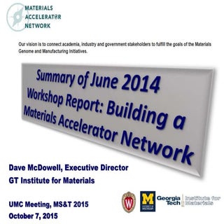 Summary of June 2014 Workshop Repor...