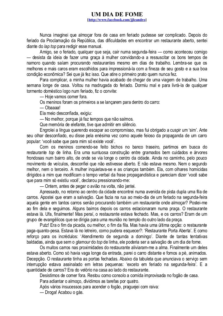 Resumo Do Livro Redações Perigosas 2 A Fome