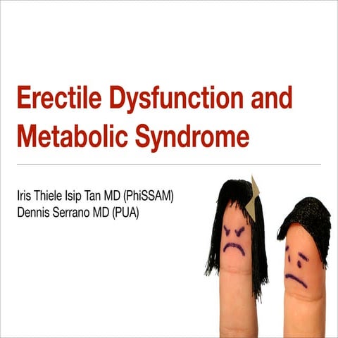 Metabolic Syndrome and Erectile Dysfunction | PDF