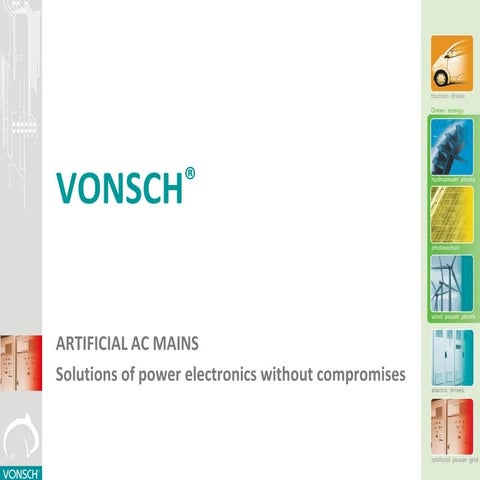 VONSCH® - Artificial AC mains
