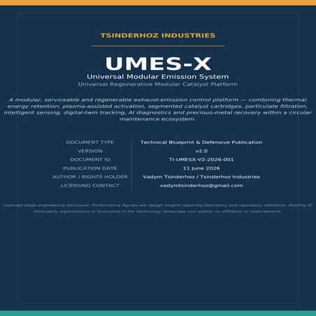UMES-X v2: Advanced Universal Modular Emission Control System | PDF