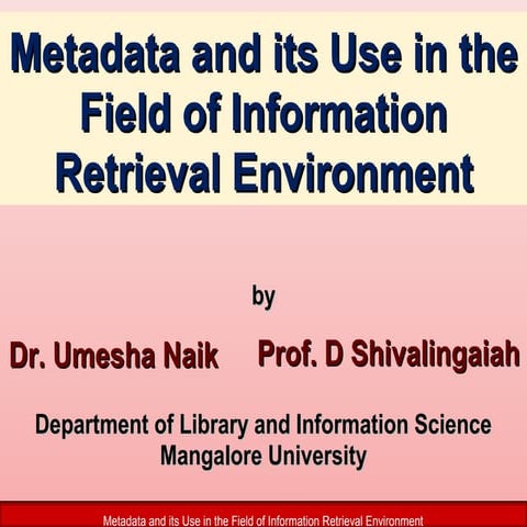 Umesha naik metadata