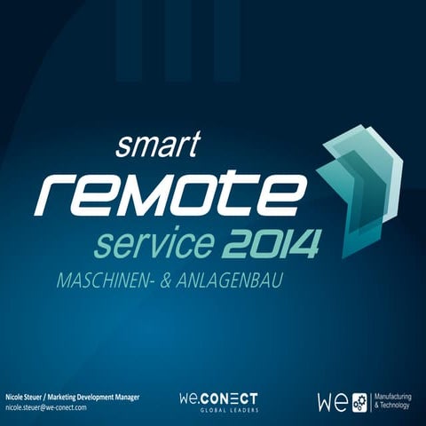 Umfrage report - smart.Remote Service 2014