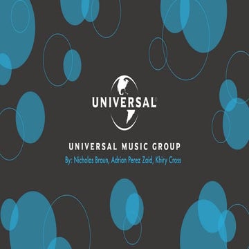 Umg Presentation Pdf