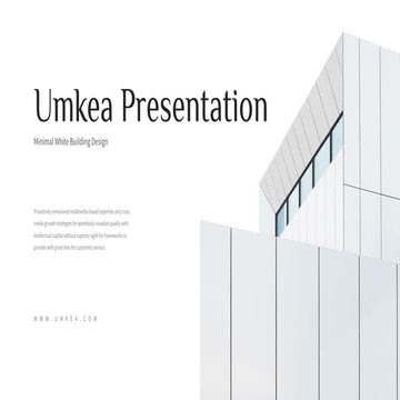 Umkea Presentation : Light Color Theme