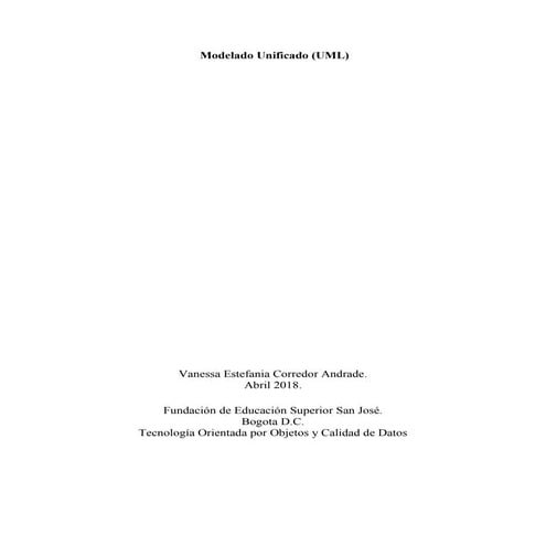 Modelado Unificado (UML)