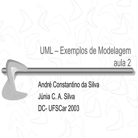 Uml - Exemplos de Modelagem em UML