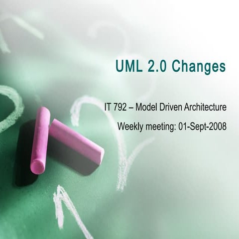 UML 2.0 Changes | PPT