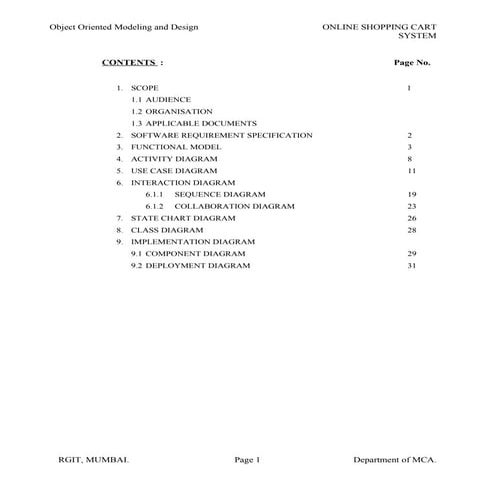 unified modeling language diagrams | PDF