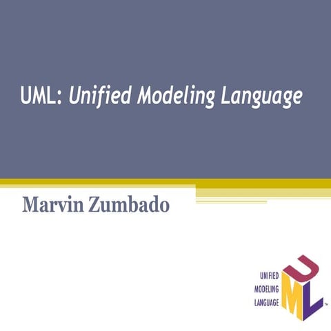 Uml lenguaje unificado de modelado
