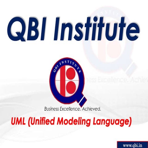 Unified Modelling Language