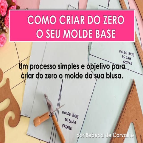 Um processo simples e objetivo para criar do zero o molde da sua blusa. por R...