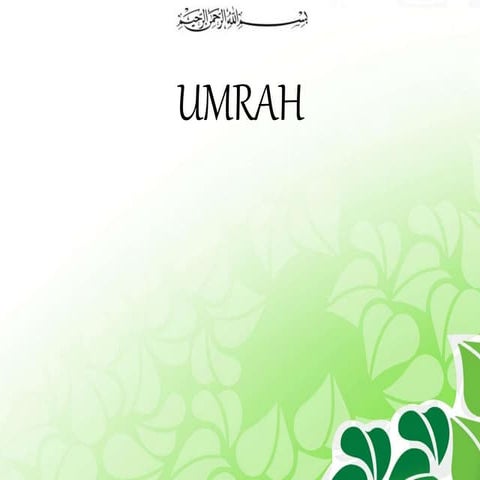 Umrah Step By Step | PPTX