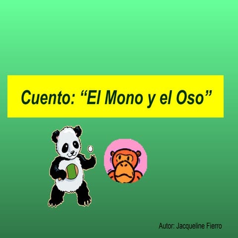 El mono y el oso