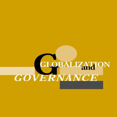Un  globalization and governance-