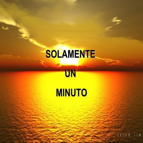 Un Minuto