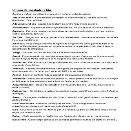 Un peu -de-vocabulaire-btp