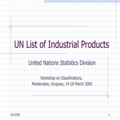 Un Product List