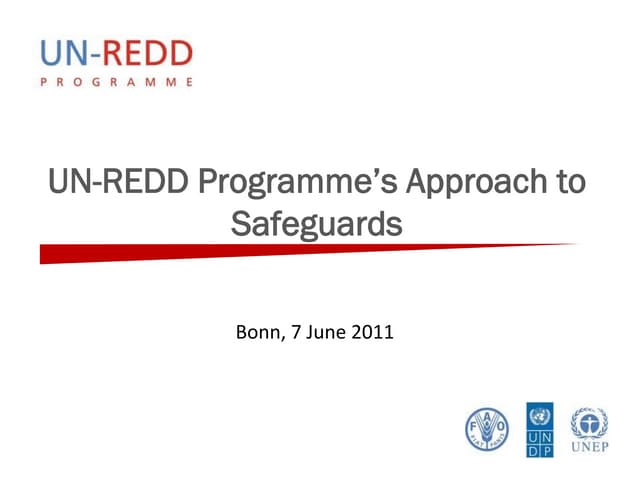 Un redd presentation