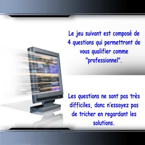 Test A Faire