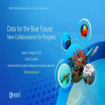 Data for the Blue Future: New Collaborations for Progress