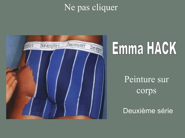 Un0 Emma Hack Peinturesurcorps